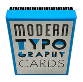 Modern Typography Notecards